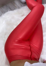 Load image into Gallery viewer, Leather Effect Leggings