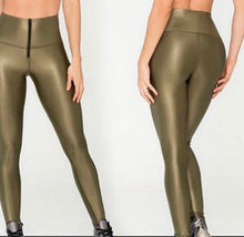 Load image into Gallery viewer, Leather Effect Leggings
