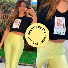 Load image into Gallery viewer, Leather Effect Leggings