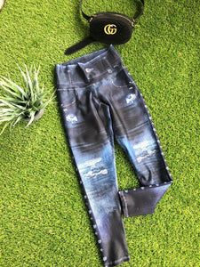 Denim Legging Eye Jeans Style