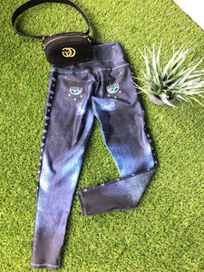 Denim Legging Eye Jeans Style